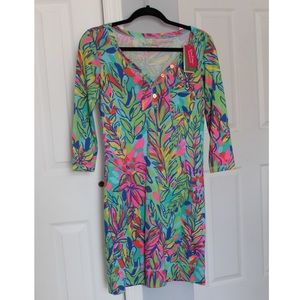 Lilly Pulitzer Palmetto Dress Multi Hot Spot
